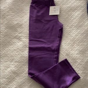 Hanna Andersson purple pants 130